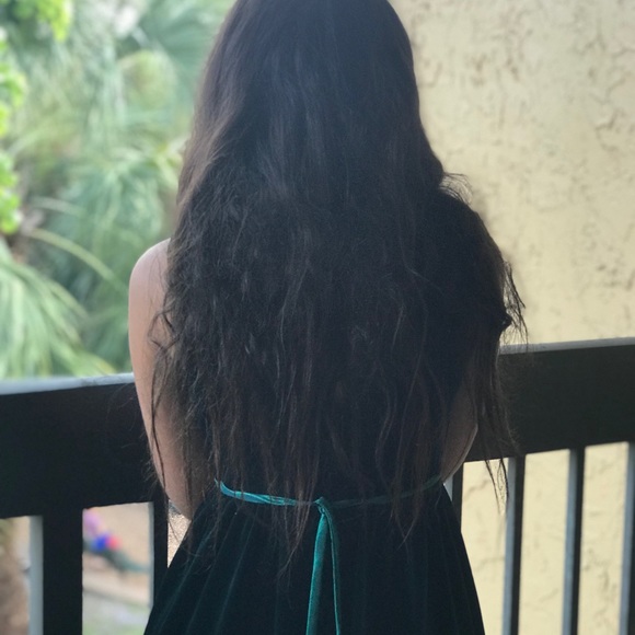 Rare Editions green dress - Picture 2 of 5